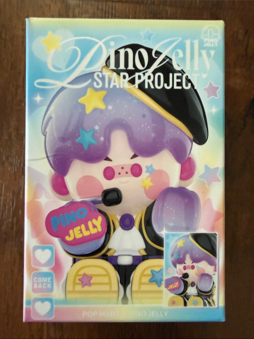 Dress the Population Pino Jelly Purple Pink Yellow Vinyl Figure